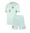 Frankrijk Marcus Thuram #9 Uit tenue Kids WK 2026 Korte Mouwen (+ broek)