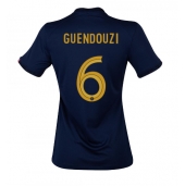 Frankrijk Matteo Guendouzi #6 Thuis tenue Dames WK 2022 Korte Mouwen