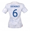 Frankrijk Matteo Guendouzi #6 Uit tenue Dames WK 2022 Korte Mouwen