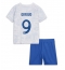 Frankrijk Olivier Giroud #9 Uit tenue Kids WK 2022 Korte Mouwen (+ broek)