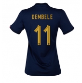 Frankrijk Ousmane Dembele #11 Thuis tenue Dames WK 2022 Korte Mouwen