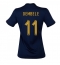 Frankrijk Ousmane Dembele #11 Thuis tenue Dames WK 2022 Korte Mouwen
