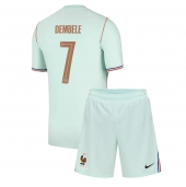 Frankrijk Ousmane Dembele #7 Uit tenue Kids WK 2026 Korte Mouwen (+ broek)