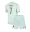 Frankrijk Ousmane Dembele #7 Uit tenue Kids WK 2026 Korte Mouwen (+ broek)