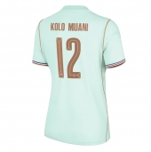 Frankrijk Randal Kolo Muani #12 Uit tenue Dames WK 2026 Korte Mouwen