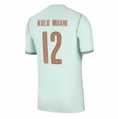 Frankrijk Randal Kolo Muani #12 Uit tenue WK 2026 Korte Mouwen