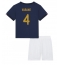 Frankrijk Raphael Varane #4 Thuis tenue Kids WK 2022 Korte Mouwen (+ broek)