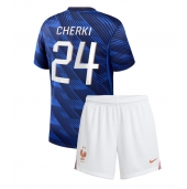 Frankrijk Rayan Cherki #24 Thuis tenue Kids WK 2026 Korte Mouwen (+ broek)
