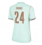 Frankrijk Rayan Cherki #24 Uit tenue Dames WK 2026 Korte Mouwen