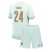 Frankrijk Rayan Cherki #24 Uit tenue Kids WK 2026 Korte Mouwen (+ broek)