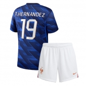 Frankrijk Theo Hernandez #19 Thuis tenue Kids WK 2026 Korte Mouwen (+ broek)