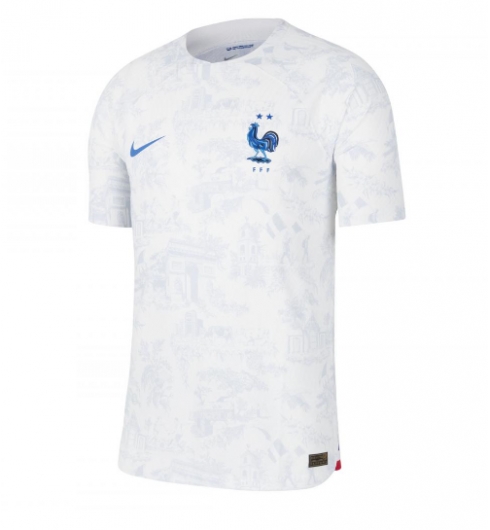 Frankrijk Uit tenue WK 2022 Korte Mouwen
