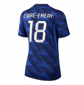 Frankrijk Warren Zaire-Emery #18 Thuis tenue Dames WK 2026 Korte Mouwen