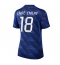 Frankrijk Warren Zaire-Emery #18 Thuis tenue Dames WK 2026 Korte Mouwen