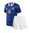 Frankrijk Warren Zaire-Emery #18 Thuis tenue Kids WK 2026 Korte Mouwen (+ broek)