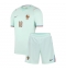 Frankrijk Warren Zaire-Emery #18 Uit tenue Kids WK 2026 Korte Mouwen (+ broek)