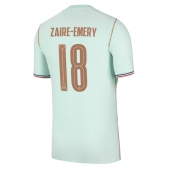 Frankrijk Warren Zaire-Emery #18 Uit tenue WK 2026 Korte Mouwen