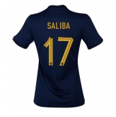 Frankrijk William Saliba #17 Thuis tenue Dames WK 2022 Korte Mouwen