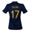 Frankrijk William Saliba #17 Thuis tenue Dames WK 2022 Korte Mouwen