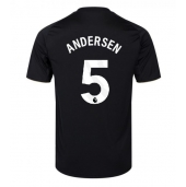 Fulham Joachim Andersen #5 Derde tenue 2025-26 Korte Mouwen
