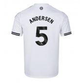 Fulham Joachim Andersen #5 Thuis tenue 2025-26 Korte Mouwen