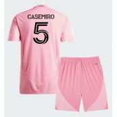 Inter Miami Casemiro #5 Thuis tenue Kids 2026-27 Korte Mouwen (+ broek)