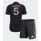 Inter Miami Casemiro #5 Uit tenue Kids 2026-27 Korte Mouwen (+ broek)