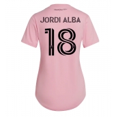 Inter Miami Jordi Alba #18 Thuis tenue Dames 2023-24 Korte Mouwen