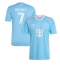 Inter Miami Rodrigo De Paul #7 Derde tenue 2025-26 Korte Mouwen
