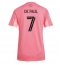Inter Miami Rodrigo De Paul #7 Thuis tenue Dames 2025-26 Korte Mouwen