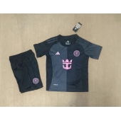 Inter Miami Uit tenue Kids 2025-26 Korte Mouwen (+ broek)