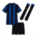 Inter Milan Alessandro Bastoni #95 Thuis tenue Kids 2026-27 Korte Mouwen (+ broek)
