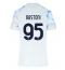 Inter Milan Alessandro Bastoni #95 Uit tenue Dames 2025-26 Korte Mouwen