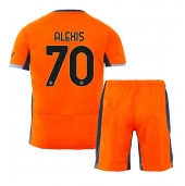 Inter Milan Alexis Sanchez #70 Derde tenue Kids 2023-24 Korte Mouwen (+ broek)