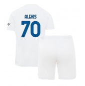 Inter Milan Alexis Sanchez #70 Uit tenue Kids 2023-24 Korte Mouwen (+ broek)