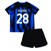 Inter Milan Benjamin Pavard #28 Thuis tenue Kids 2023-24 Korte Mouwen (+ broek)