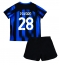 Inter Milan Benjamin Pavard #28 Thuis tenue Kids 2023-24 Korte Mouwen (+ broek)