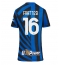 Inter Milan Davide Frattesi #16 Thuis tenue Dames 2024-25 Korte Mouwen