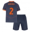 Inter Milan Denzel Dumfries #2 Derde tenue Kids 2025-26 Korte Mouwen (+ broek)
