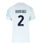 Inter Milan Denzel Dumfries #2 Uit tenue 2025-26 Korte Mouwen