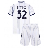 Inter Milan Federico Dimarco #32 Uit tenue Kids 2026-27 Korte Mouwen (+ broek)