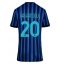 Inter Milan Hakan Calhanoglu #20 Thuis tenue Dames 2025-26 Korte Mouwen