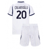 Inter Milan Hakan Calhanoglu #20 Uit tenue Kids 2026-27 Korte Mouwen (+ broek)