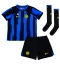 Inter Milan Henrikh Mkhitaryan #22 Thuis tenue Kids 2023-24 Korte Mouwen (+ broek)