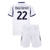 Inter Milan Henrikh Mkhitaryan #22 Uit tenue Kids 2026-27 Korte Mouwen (+ broek)