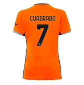 Inter Milan Juan Cuadrado #7 Derde tenue Dames 2023-24 Korte Mouwen