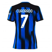 Inter Milan Juan Cuadrado #7 Thuis tenue Dames 2023-24 Korte Mouwen