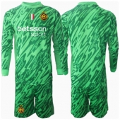 Inter Milan Keeper Thuis tenue Kids 2024-25 Lange Mouwen (+ broek)