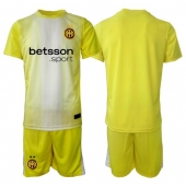 Inter Milan Keeper Uit tenue Kids 2025-26 Korte Mouwen (+ broek)