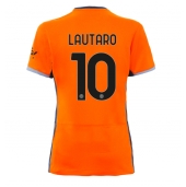 Inter Milan Lautaro Martinez #10 Derde tenue Dames 2023-24 Korte Mouwen